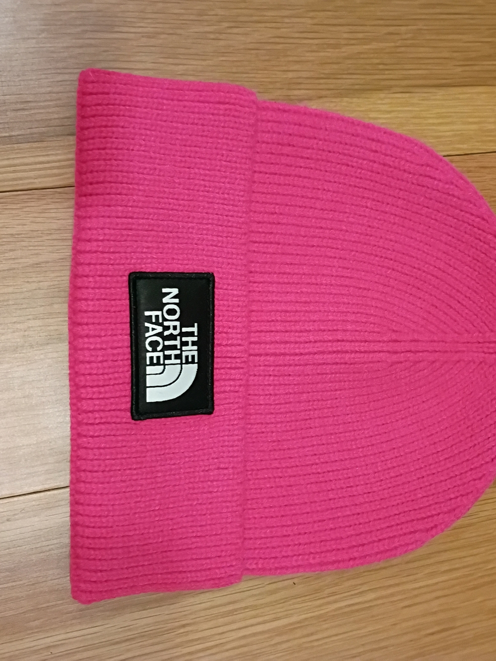 The North Face Pink Knit Beanie